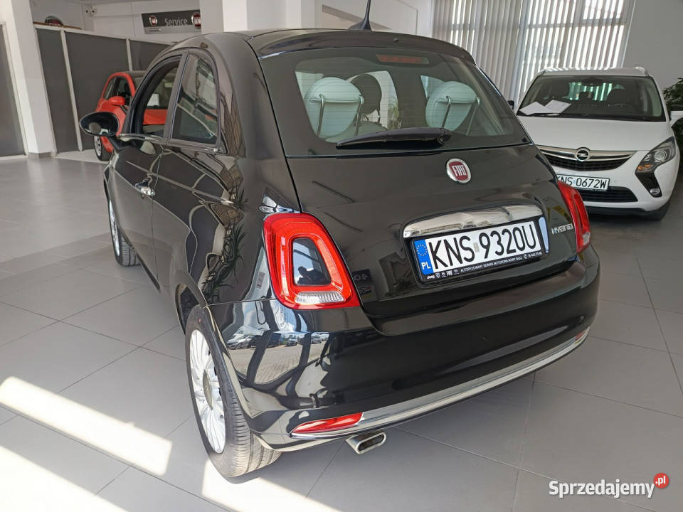 Fiat 500 10 70 Hybrid Dolcevita serwisowany aluminiowe felgi Nowy Sącz