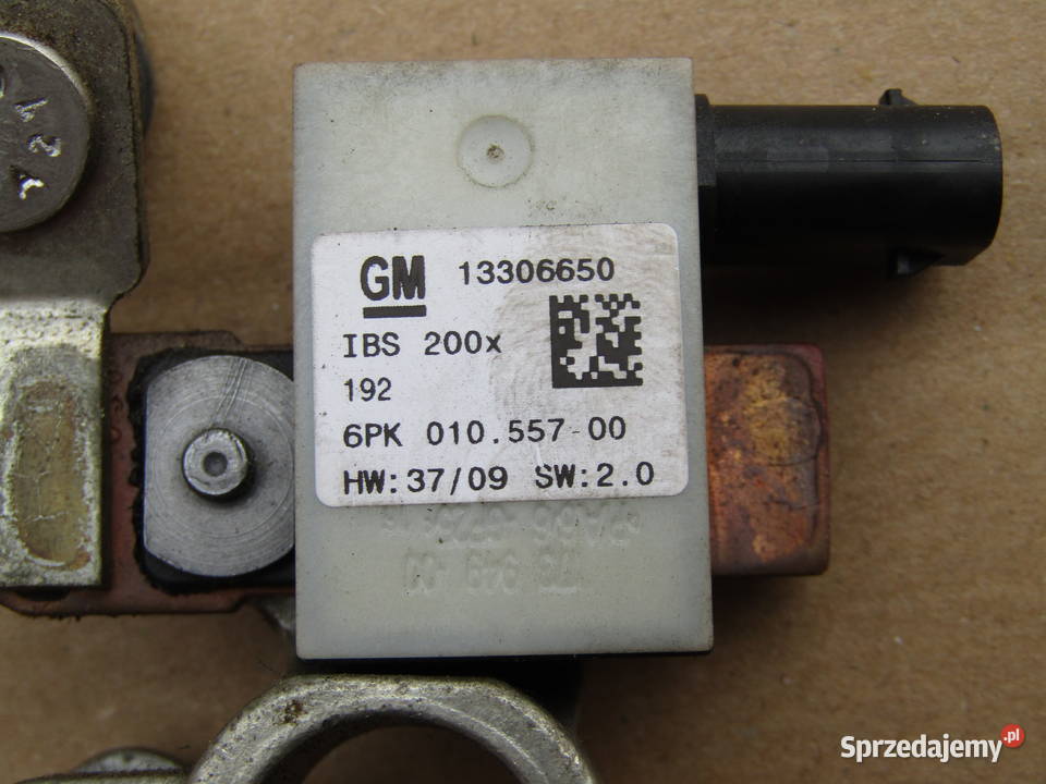 KLEMA MINUSOWA OPEL MOKKA IX 16 16V 13306650 łódzkie Mysłaków