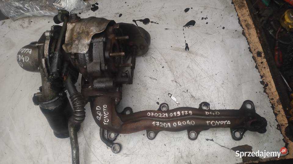 TOYOTA AVENSIT T25 20 D4D 1AD turbosprężarka świętokrzyskie Kielce sprzedam