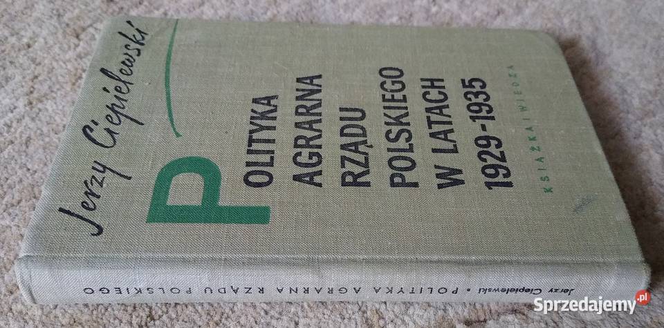 Polityka agrarna rządu polskiego w latach 1929