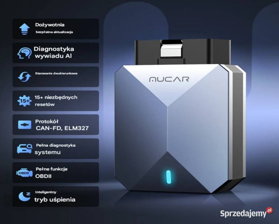 Mucar BT200 interfejs diagnostyczny Bluetooth łódzkie Piotrków Trybunalski