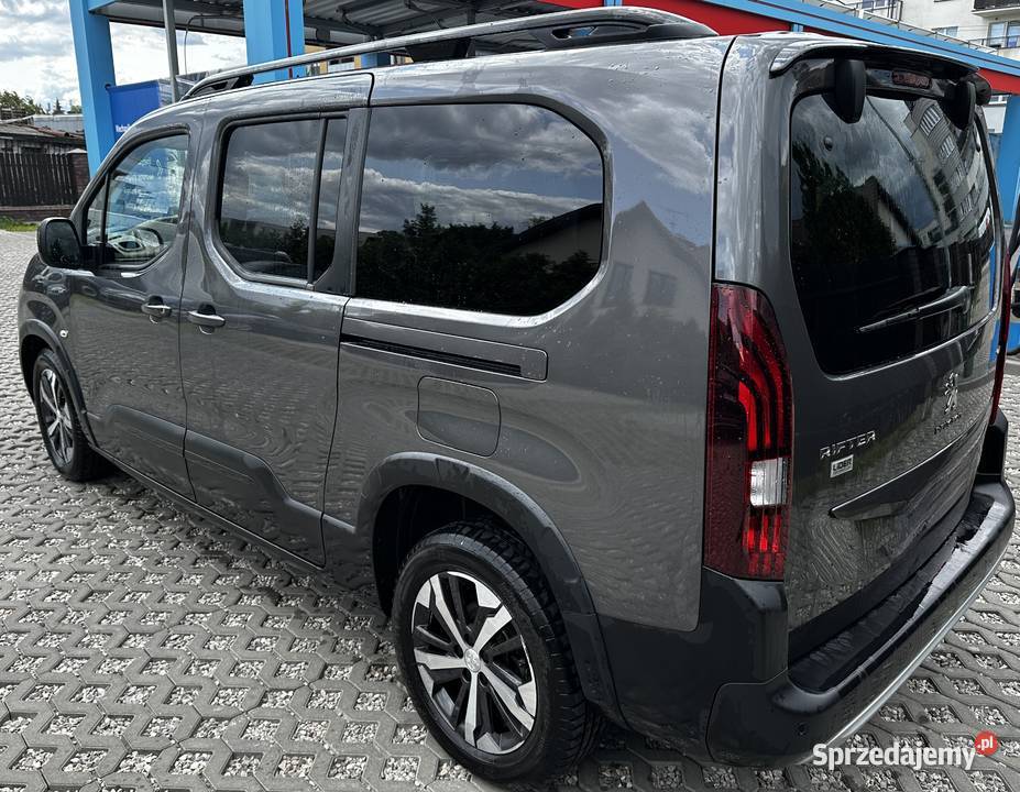 Peugeot Rifter 7os 130 long GT salon 130KM mazowieckie Warszawa