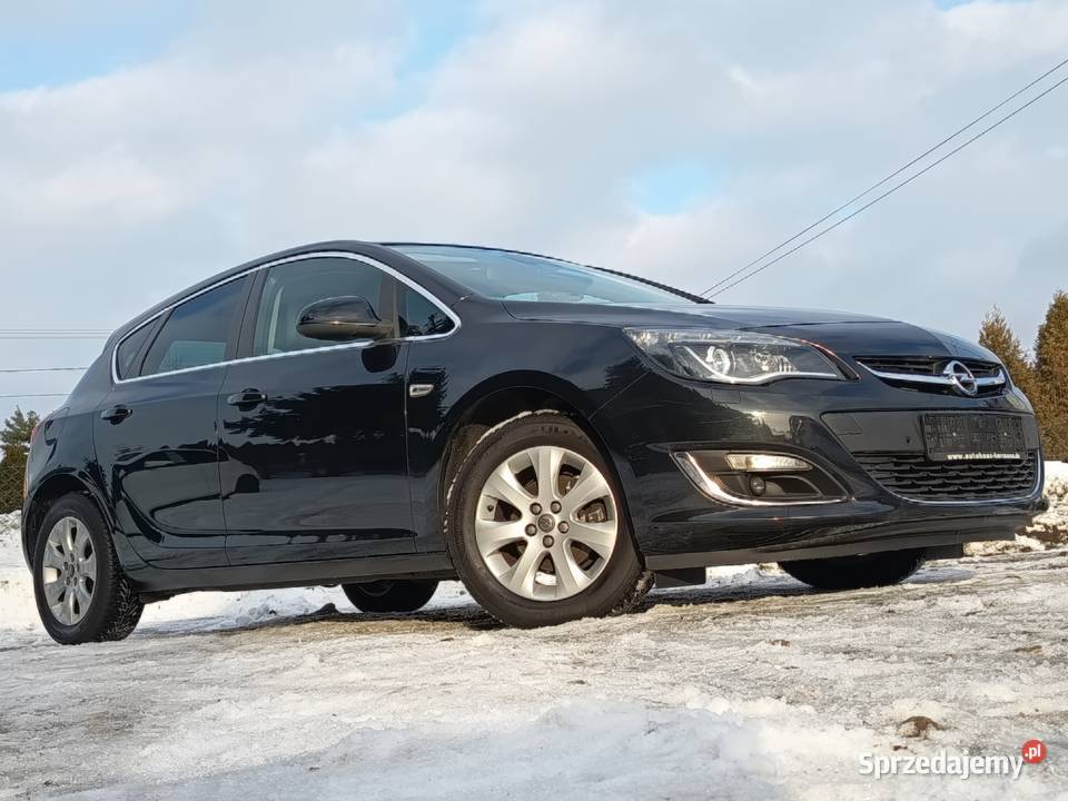 2014 Opel Astra J 14 TURBO 140 nowe opony zimowe radio