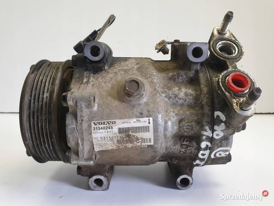 Volvo C30 16 D2 SPRĘŻARKA KLIMATYZACJI 31348245 sprzedam