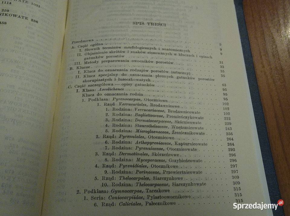 Porosty polskie opisy i klucze do oznaczania Gdańsk