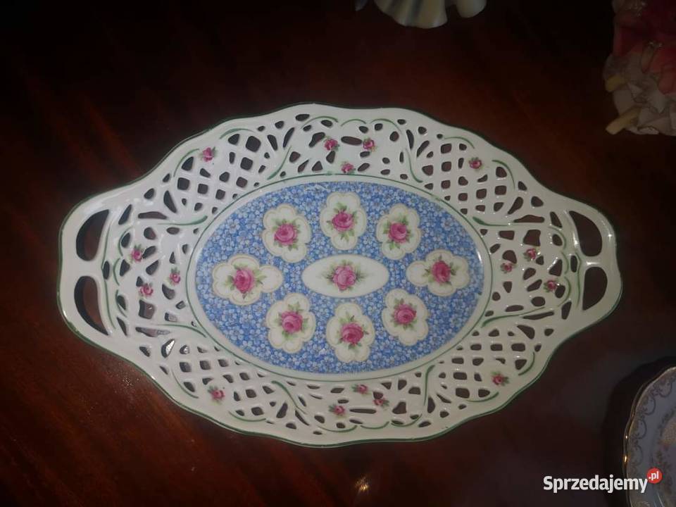 Ażurowa patera owalna Schumann Gdańsk sprzedam