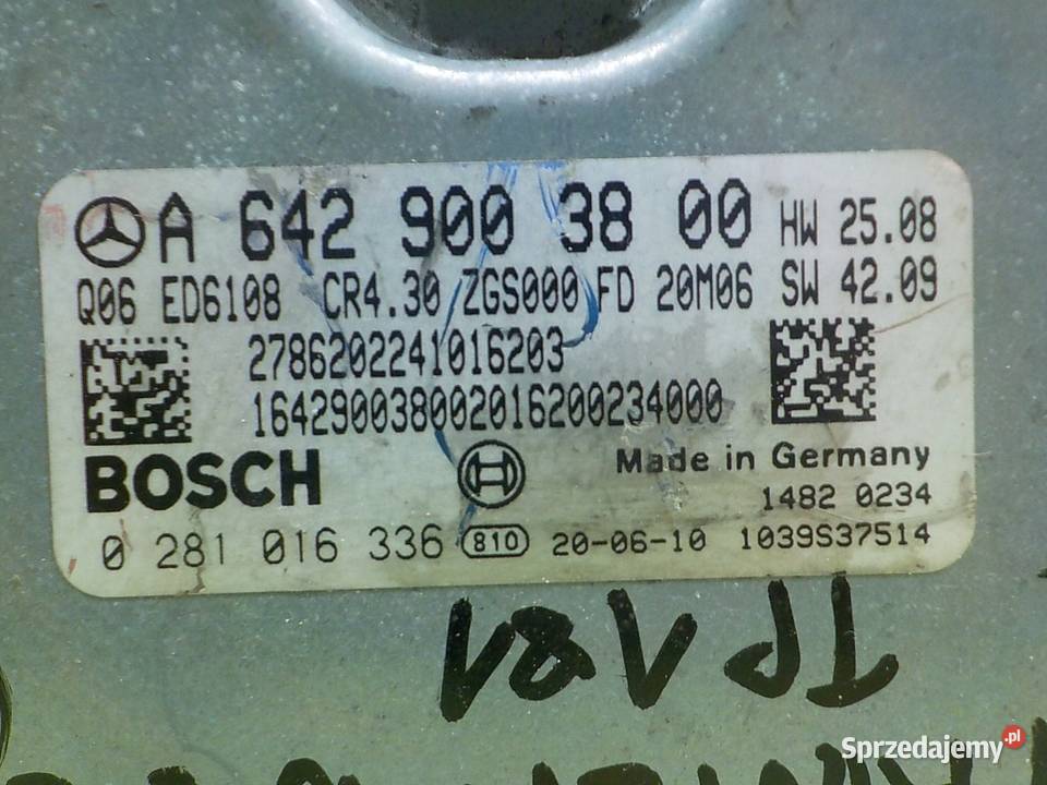 MERCEDES SPRINTER W906 0613 sterownik komputer Suków sprzedam