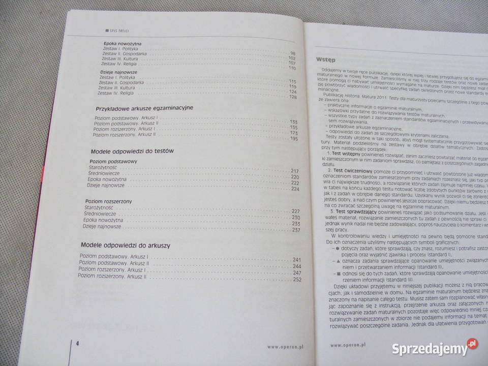 Historia matura Vademecum Testy i arkusze Rok wydania 2010 dolnośląskie Oborniki Śląskie