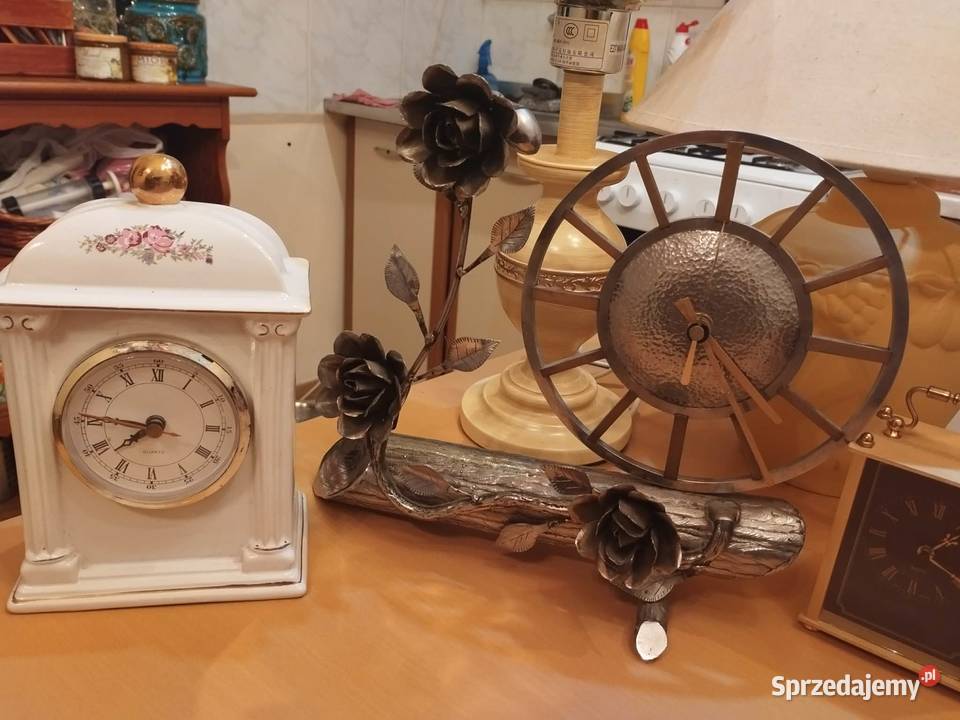 wyprzedaż zegary lampki lampy Gorzów Wielkopolski sprzedam