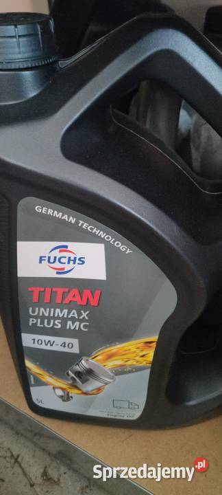 Fuchs TITAN unimax plus MC 10W40 Nowy 5 litrów Warszawa