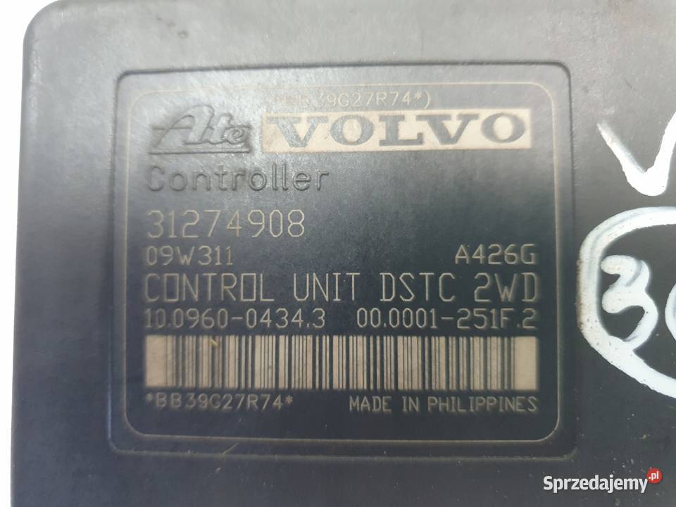 Volvo S40 II V50 POMPA ABS hamulcowa Sterownik