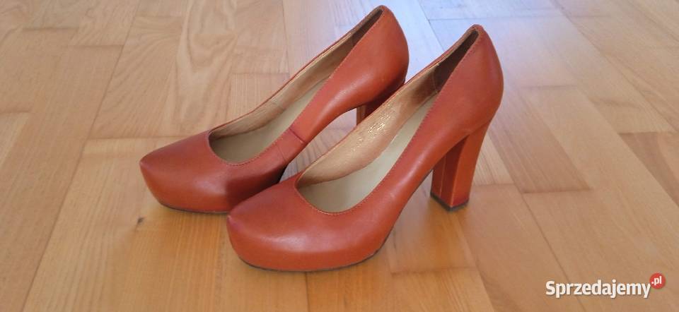 Pantofle damskie rozmiar 38 skóra ekologiczna Moda i Styl mazowieckie