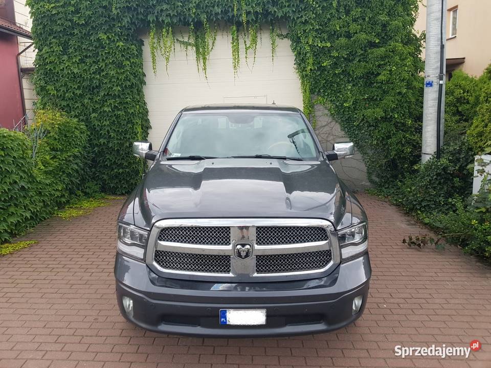 DODGE RAM 1500 57 HEMI LONESTAR Crew Cab Long srebrny RAM pomorskie sprzedam