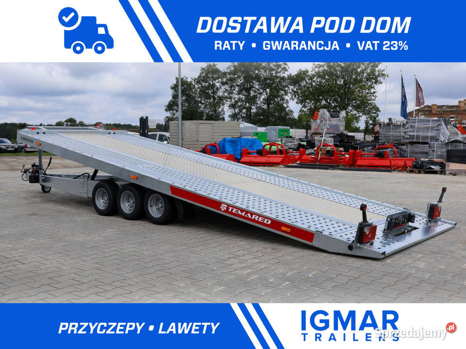 TEMARED CARKEEPER 58203 laweta trzyosiowa DMC lawety Cegielsko