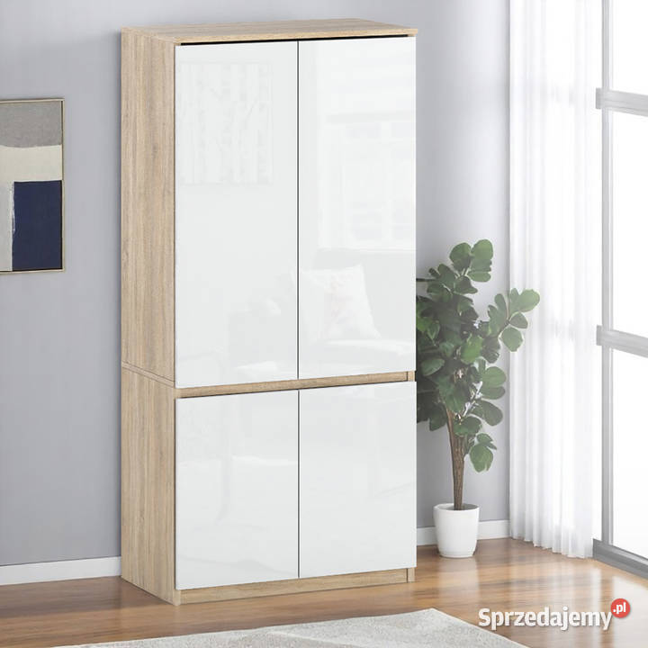 Szafa Do Przedpokoju Nowoczesna 80 Półki Drążek Elbląg