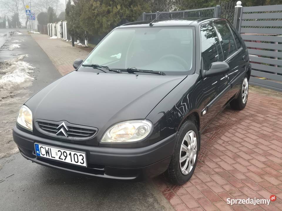 Citroen Saxo 2001 2 lata w Kraju Ocynk 5 Drzwi 60KM Saxo Izbica Kujawska sprzedam