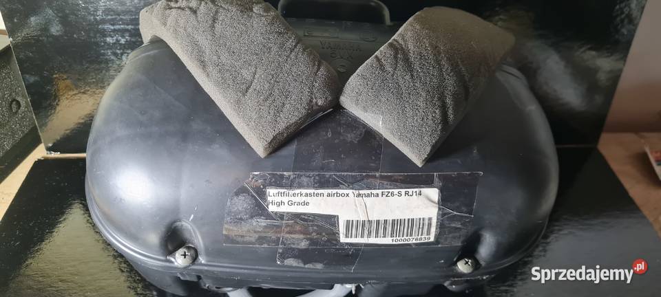 Yamaha FZ6 RJ 14 obudowa filtra ładne krócce Warszawa