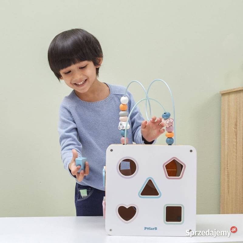 Duża kostka edukacyjna 8w1 Montessori 18m Poznań