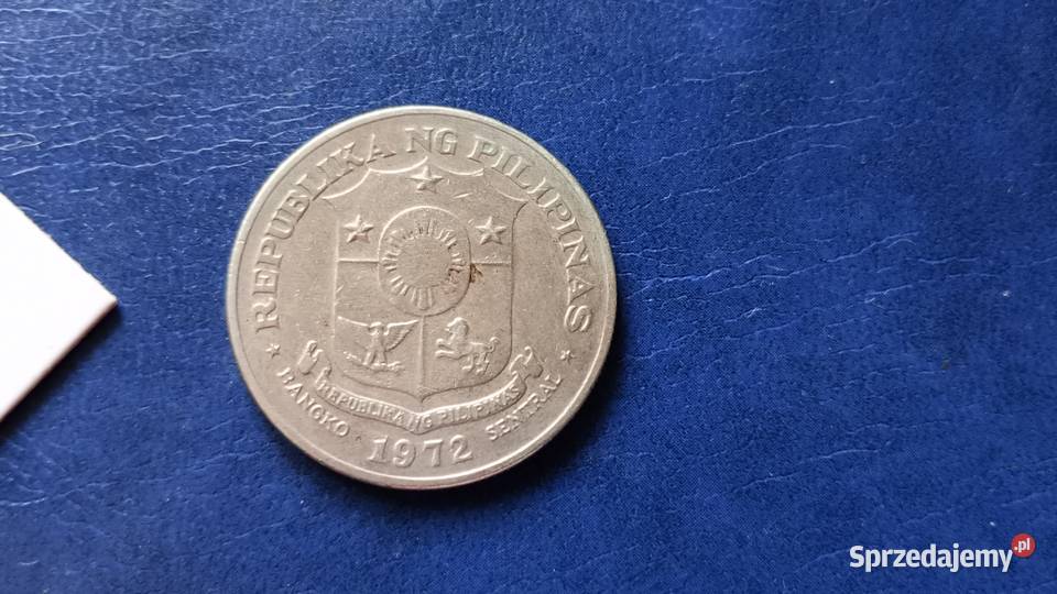 Stare monety 1 peso 1972 Filipiny podkarpackie Lesko