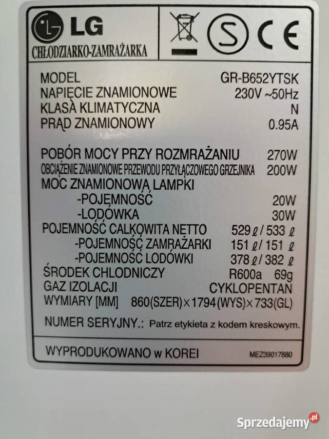Duża chodziarka 530 litrów zamrażarka kostkarka 860cm Warszawa