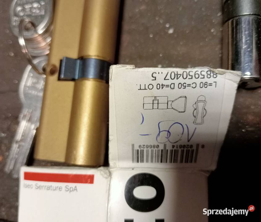 Wkładki drzwiowe zamek podklamkowy jania