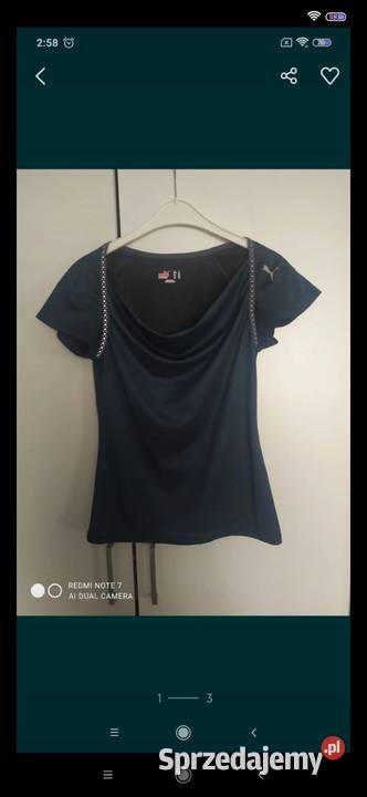 Tshirt sportowy Puma Ścinawa