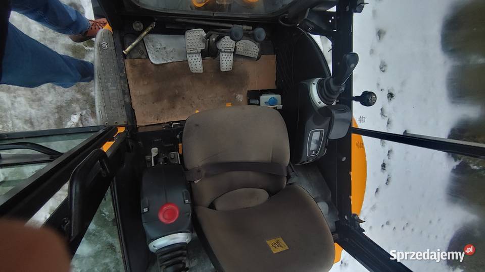 JCB 8026 z 2017 roku stan kabina Piotrków Trybunalski