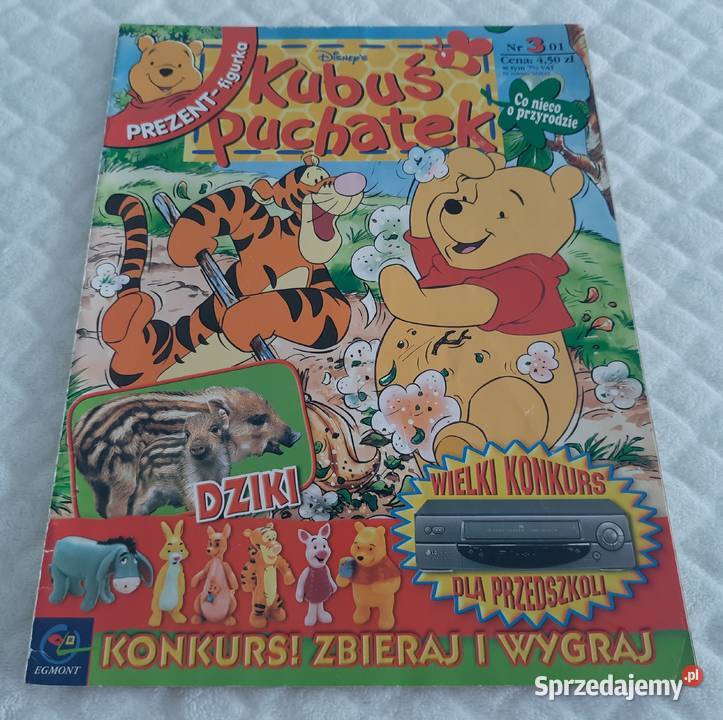 Kubuś Puchatek 32001 Egmont Książeczki dzieci Czeladź