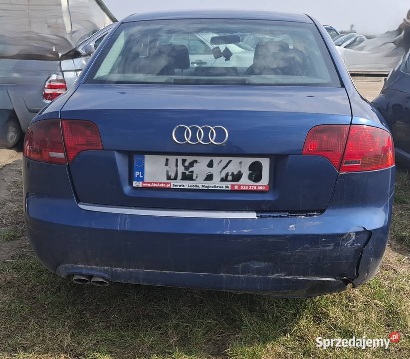 Całość Na Części Audi A4 B7 19TDI Anglik LZ5C Wisznice