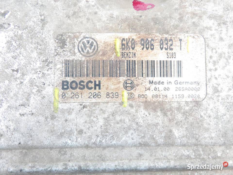 STEROWNIK VW POLO CLASSIC 14 6K0906032T