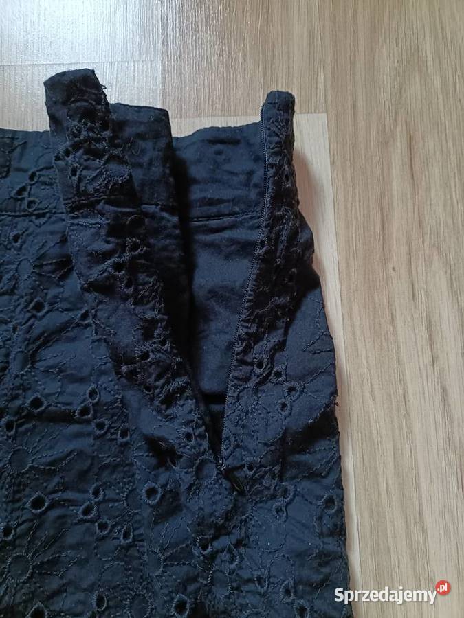 Czarne bawełniane spodenki Krótkie Łódź