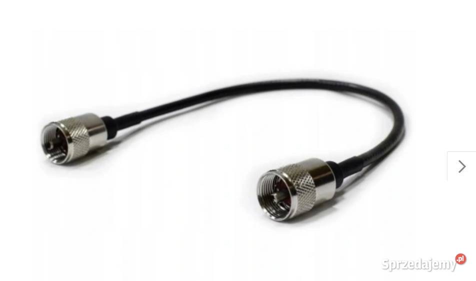 Kabel przewód do miernika SWR złącze wtyk 2xUC1