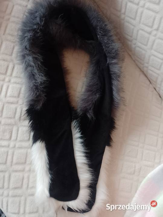 Futrzany kołnierz z Londynu futrzany szale etola małopolskie Kraków