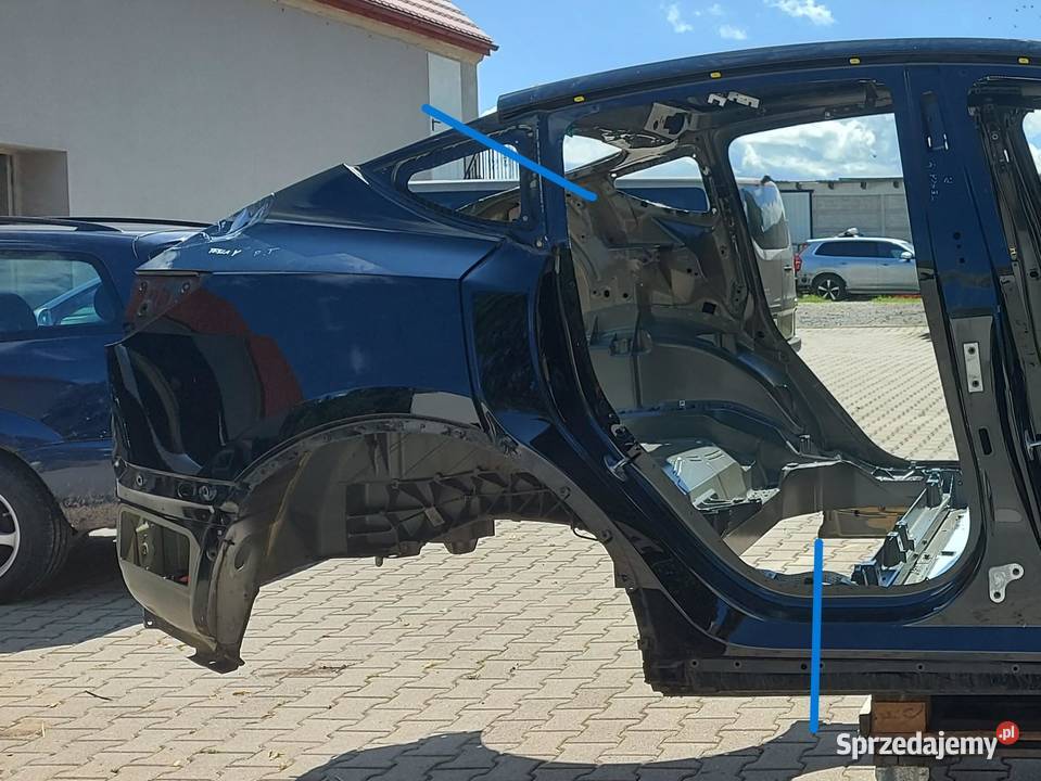TESLA MODEL Y 2022r błotnik ćwiartka prawa tył dolnośląskie