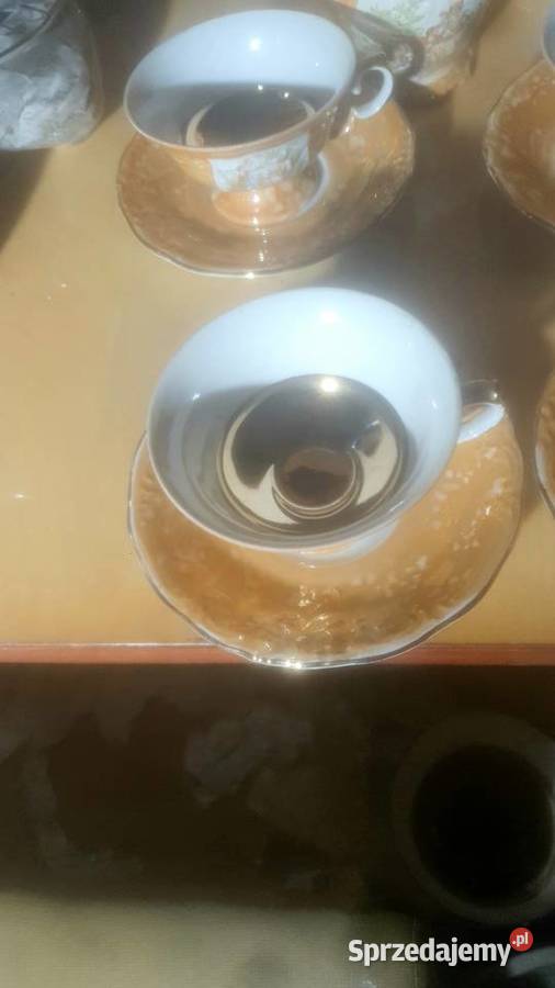 Serwis kawowy vintage walbrzych z okresu prl śląskie Chorzów sprzedam