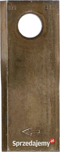 Nożyk kosiarki rotacyjnej prawy 120x48x4 mm Kamionna