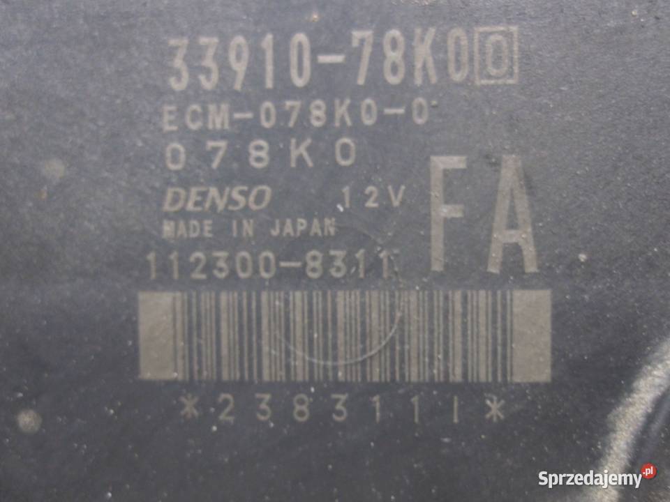 GRAND VITARA II 09r sterownik komputer silnika świętokrzyskie Kielce