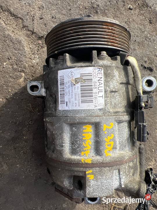 Sprężarka klimatyzacji Renault Master III 23 Dci dostawcze Klimatyzacja lubelskie Radzyń Podlaski