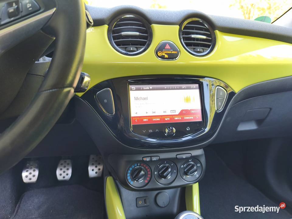 Opel Adam 12 Benzyna 69 Klima Tempomat Alu z światła przeciwmgielne Kłobuck