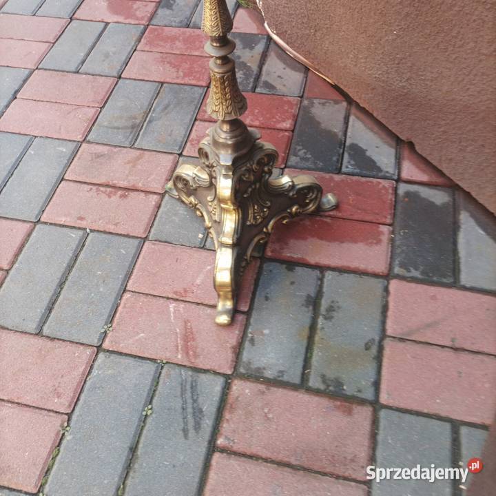 Lampa mosiężna 150 wysoka Nowy Tomyśl