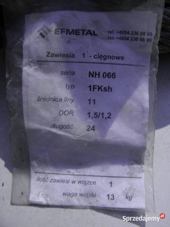 LINA STALOWA Pionki sprzedam