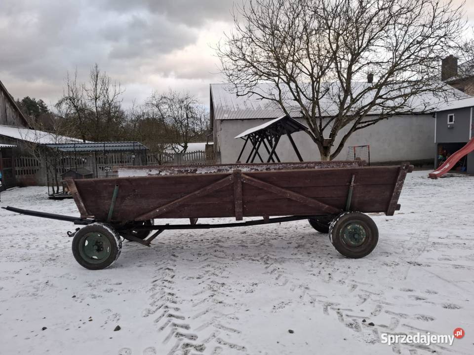 Wóz do ciągnika rolniczy leśny Daleszyce