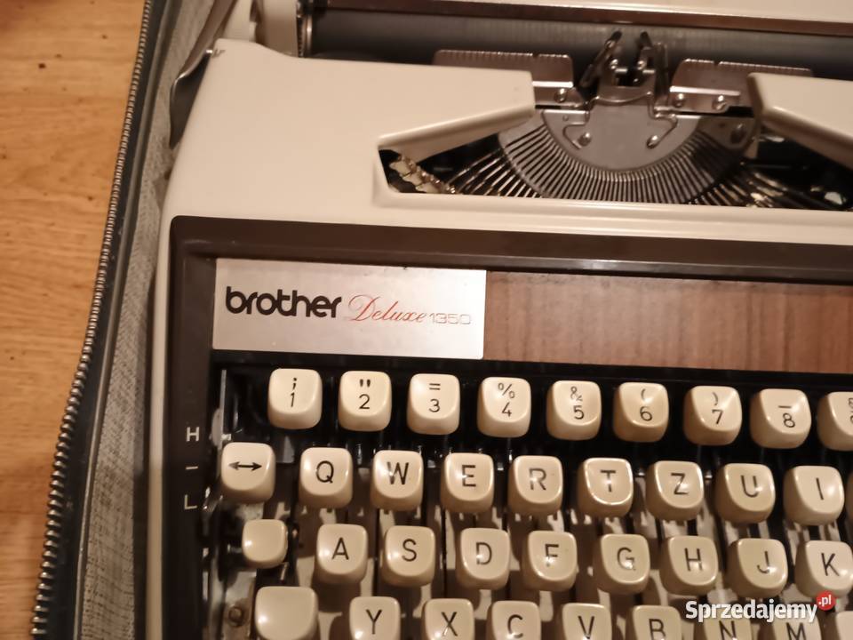 SPRZEDAM MASZYNA DO PISANIA BROTHER DELUXE 1350 wielkopolskie Międzychód