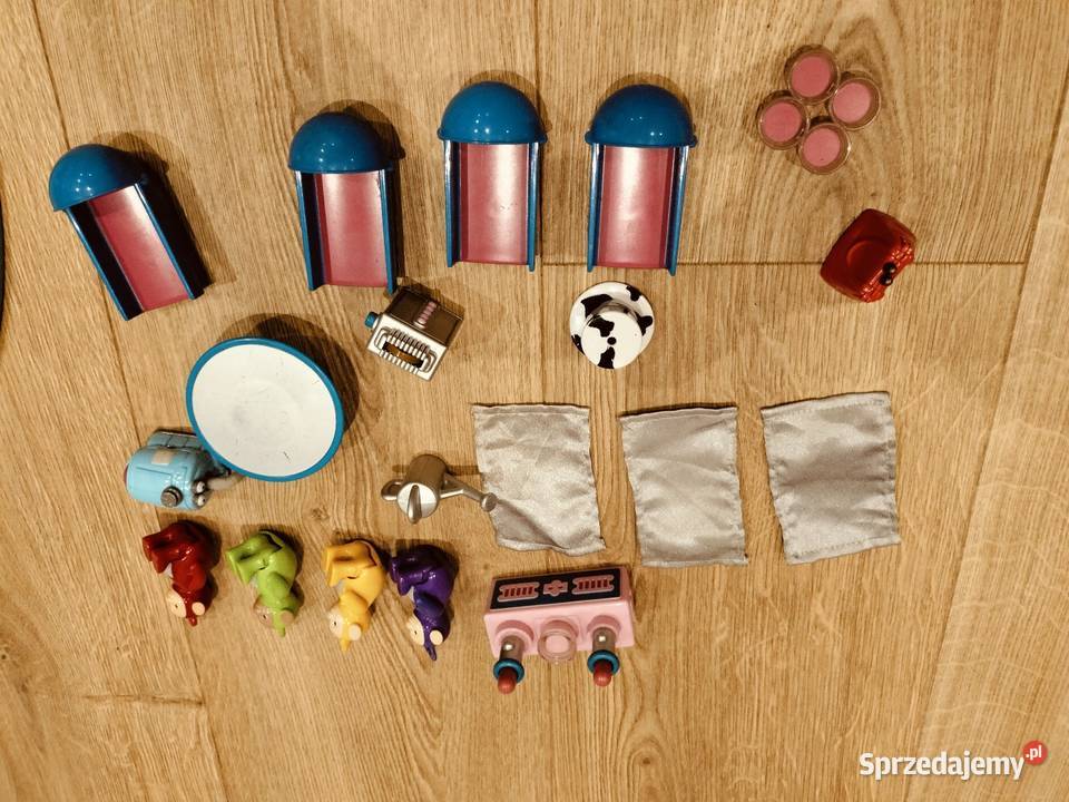 Domek Teletubisiów oryginalny zestaw zjeżdżalnia Tomy Kostrzyn