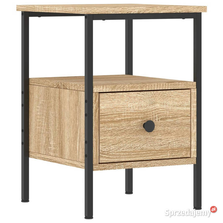 Szafka nocna dąb sonoma 34x36x50 materiał Warszawa