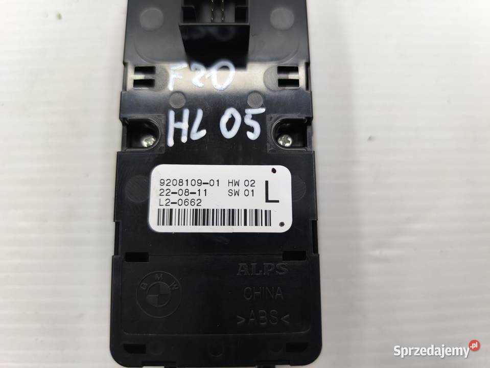 PANEL SZYB LUSTEREK BMW F20 9208109 Osłony i zaślepki wielkopolskie