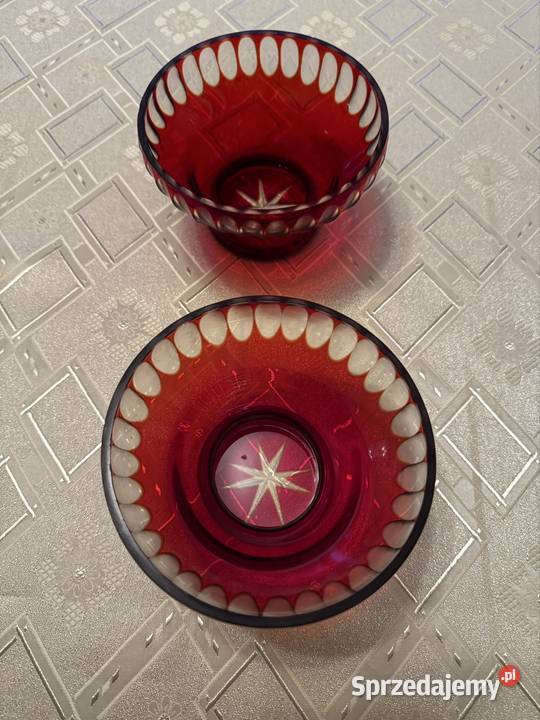 Sprzedam 2 miseczki kryszlalowe w odcieniu Opole