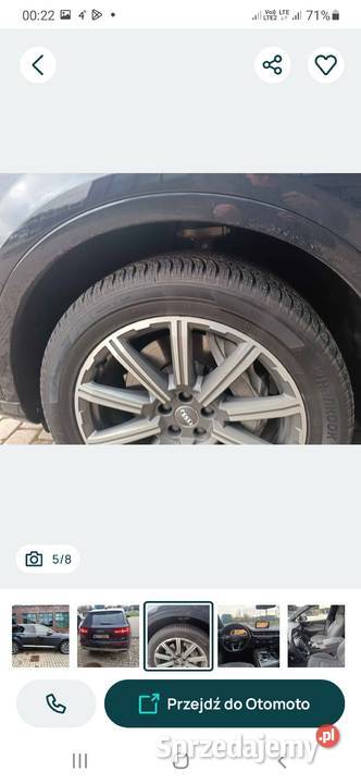 Audi Q7 Full 4x4 333 7 osobowy nieuszkodzony Q7 Kołbiel sprzedam