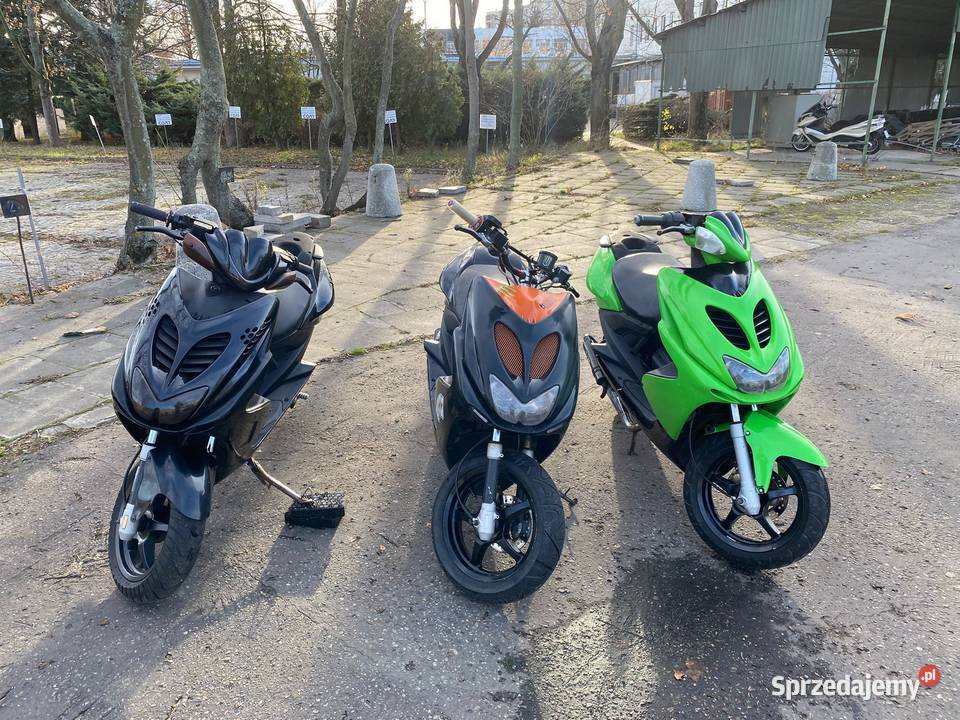 Yamaha Aerox 3sztuki Stage6 Malossi Yasuni Warszawa