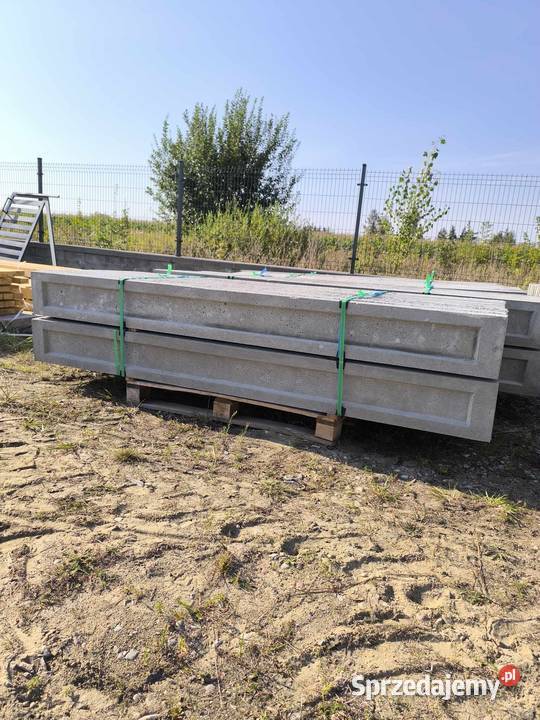 podmurówka betonowa zbrojona okazja Elementy betonowe Raciąż